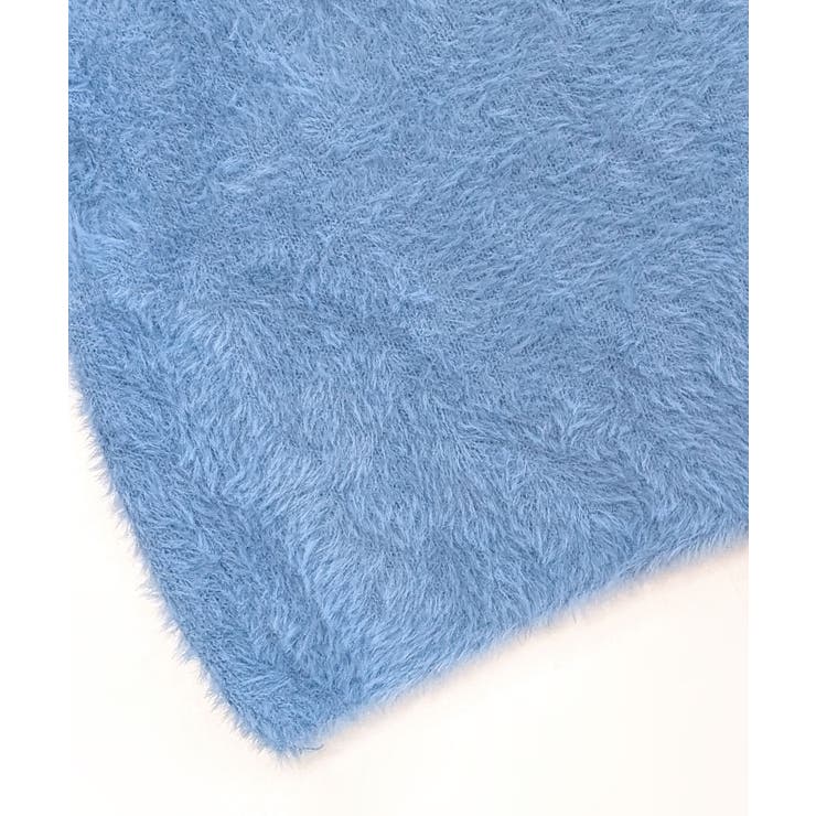 Vネックシャギーニット セーター プルオーバー | Riff | 詳細画像59 