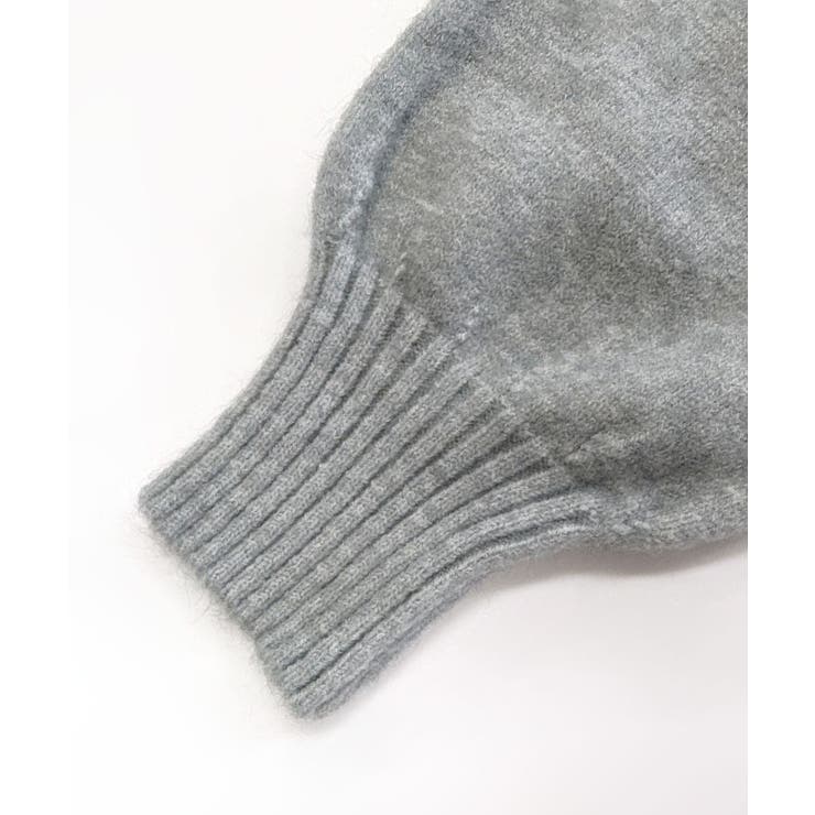 [2点セット] アシメオフショルニット&チョーカー リボン | Riff | 詳細画像30 