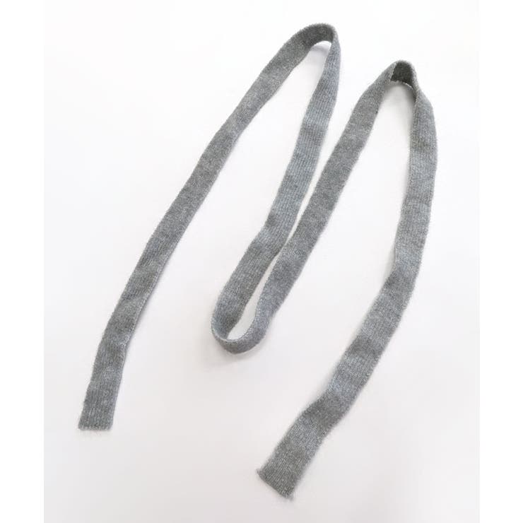 [2点セット] アシメオフショルニット&チョーカー リボン | Riff | 詳細画像33 