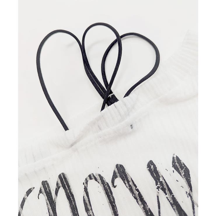 ワンショルシアークロストップス ロゴプリント ロンT | Riff | 詳細画像16 