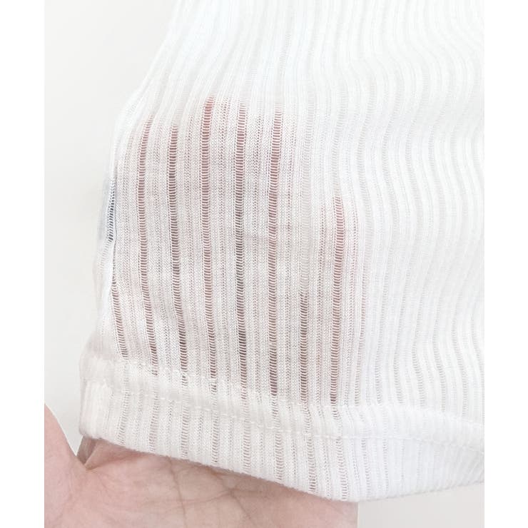 ワンショルシアークロストップス ロゴプリント ロンT | Riff | 詳細画像21 