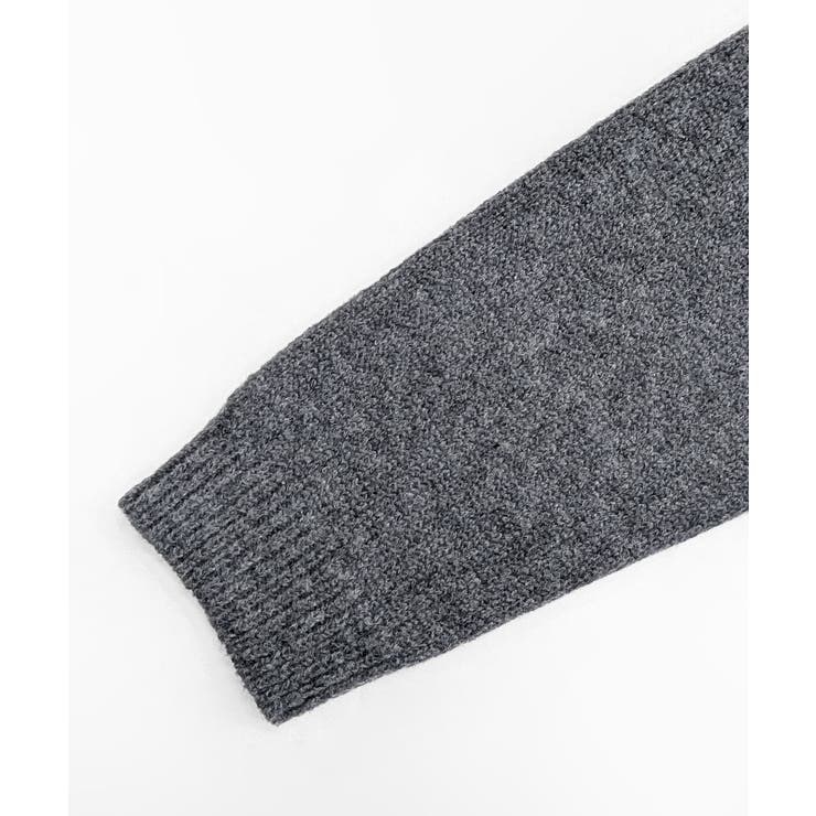 オフショルニットミニワンピース オフショルダー セーター | Riff | 詳細画像34 