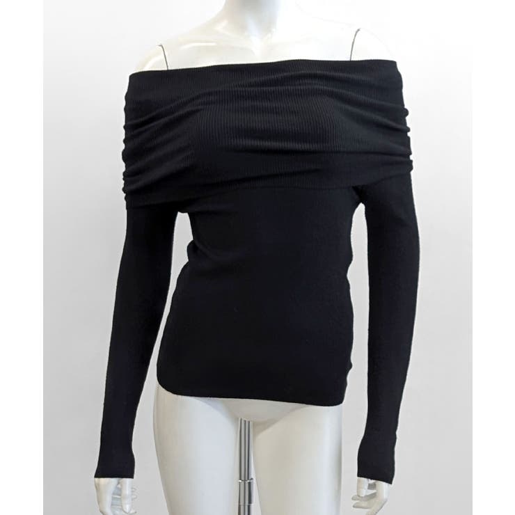 オフショルニット オフショルダー Tシャツ | Riff | 詳細画像30 