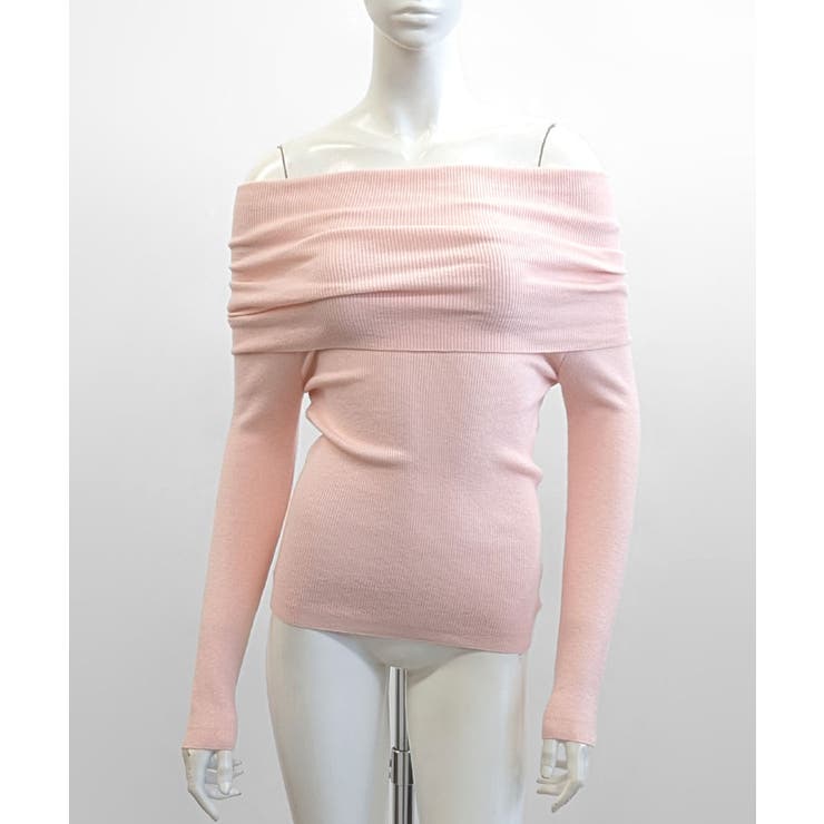 オフショルニット オフショルダー Tシャツ | Riff | 詳細画像34 