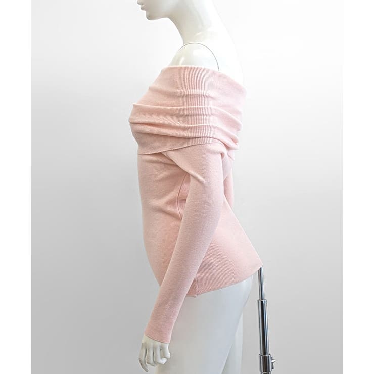 オフショルニット オフショルダー Tシャツ | Riff | 詳細画像35 