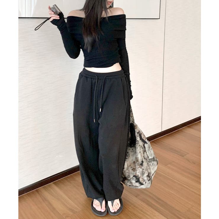 オフショルニット オフショルダー Tシャツ | Riff | 詳細画像6 