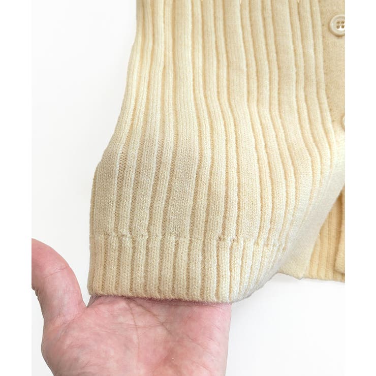 オフショルリブニット 前ボタン オフショルダー | Riff | 詳細画像37