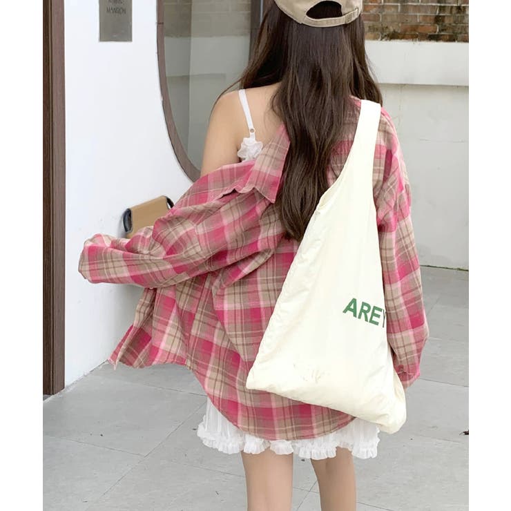 チェックシャツ 羽織り ゆるシャツ | Riff | 詳細画像15 