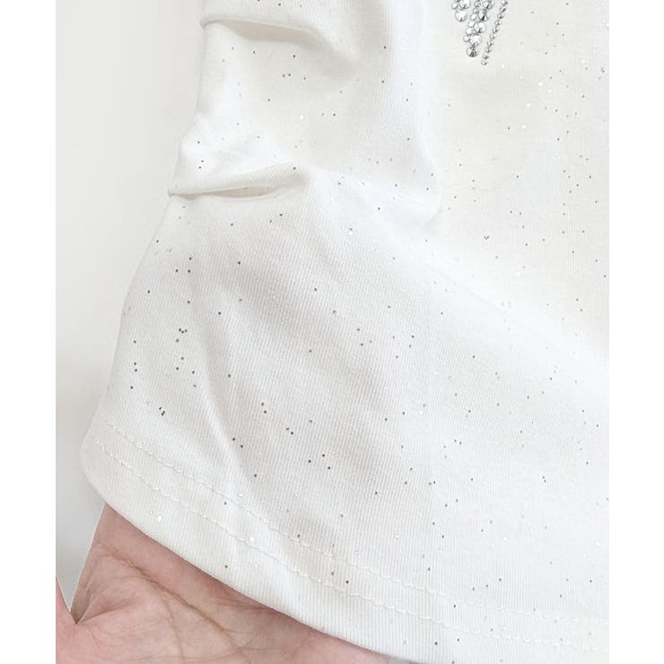 ラインストーンリボントップス ロンT Tシャツ | Riff | 詳細画像30 