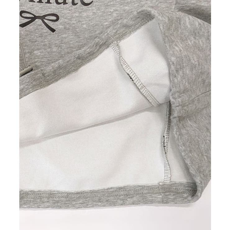 レタリングフリルスウェット トレーナー ロゴプリント | Riff | 詳細画像31 