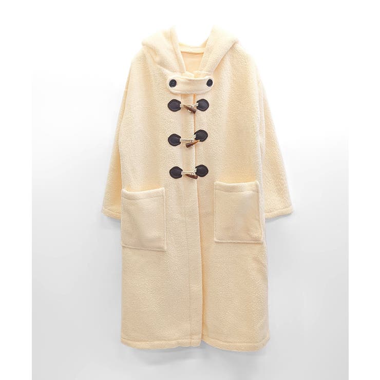 ボアロングダッフルコート ロングジャケット ロングコート | Riff | 詳細画像9 
