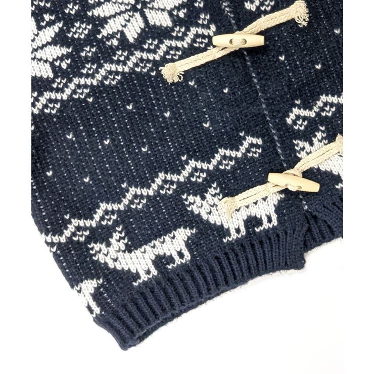 ノルディック柄ダッフルカーディガン ニットカーディガン セーター | Riff | 詳細画像40 