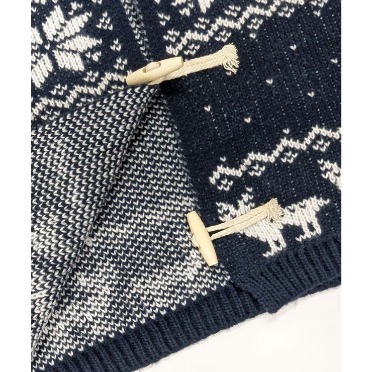ノルディック柄ダッフルカーディガン ニットカーディガン セーター | Riff | 詳細画像41 