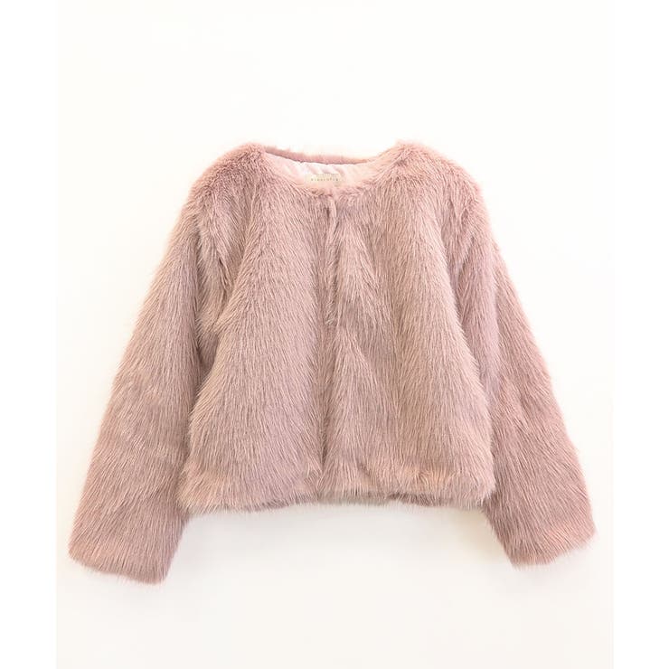 ファーショートコート フェイクファー もこもこ | Riff | 詳細画像85 