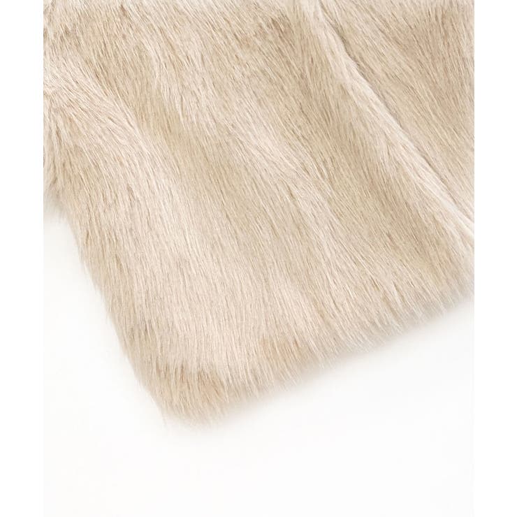 ファーショートコート フェイクファー もこもこ | Riff | 詳細画像94 