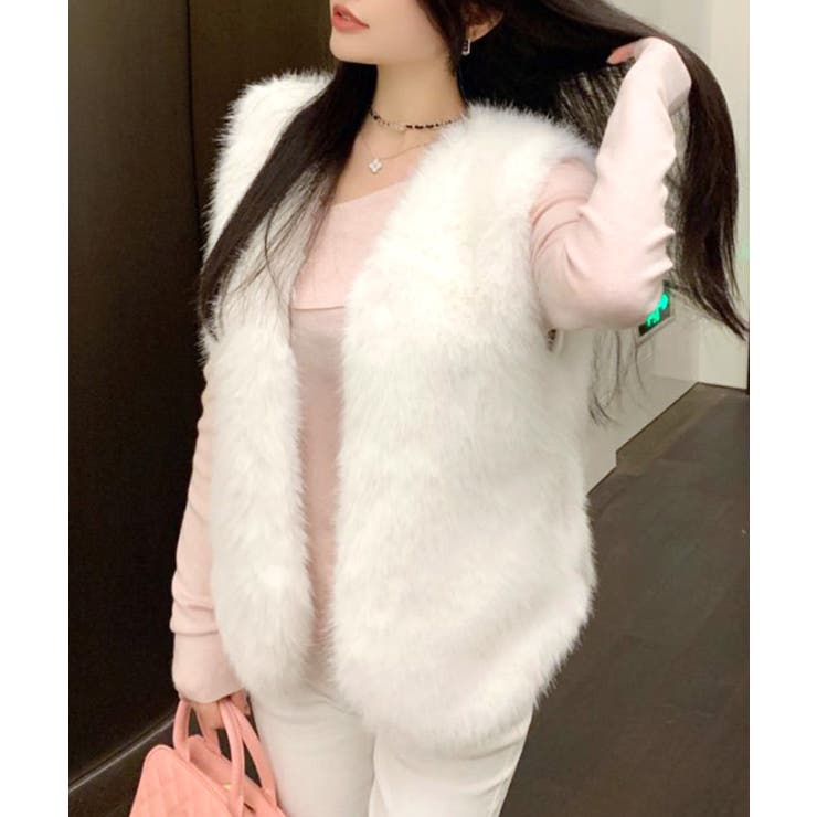 ホワイト | ファーベスト フェイクファー エコファー | Riff