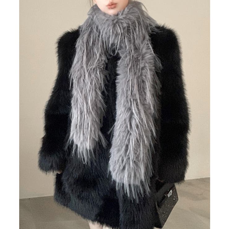 ファーマフラー ショール フェイクファー | Riff | 詳細画像12 