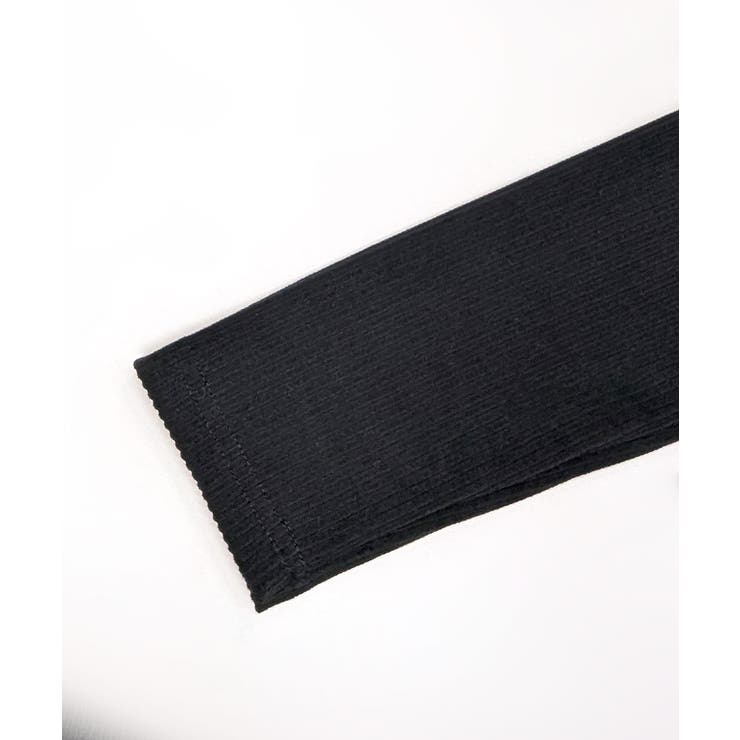 ワンショルリボンミニニットワンピース 配色リボン リブニット | Riff | 詳細画像25