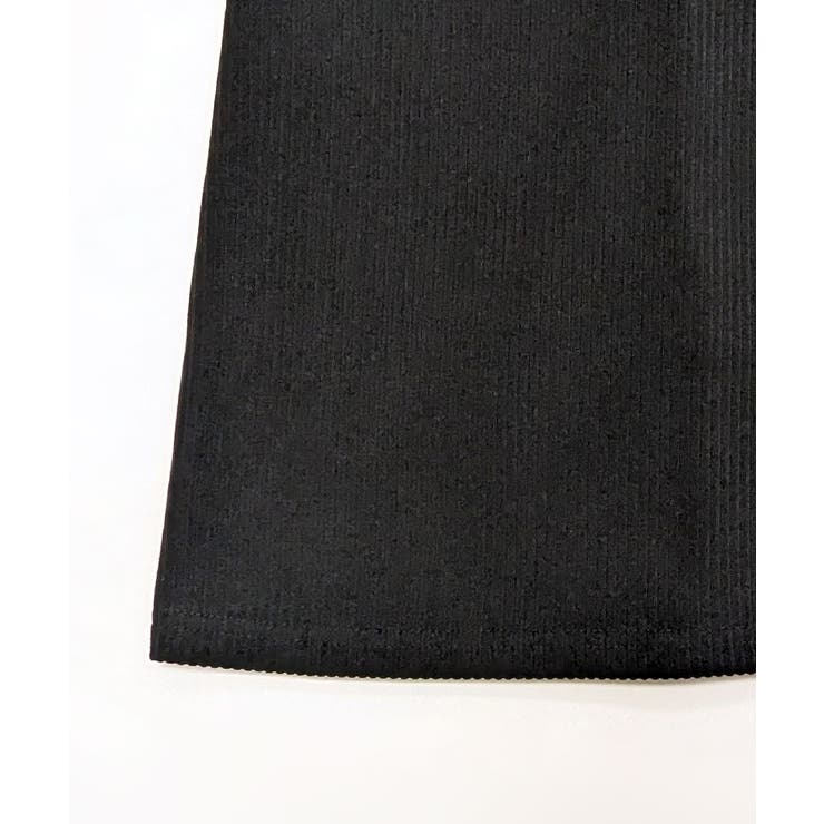 ワンショルリボンミニニットワンピース 配色リボン リブニット | Riff | 詳細画像26