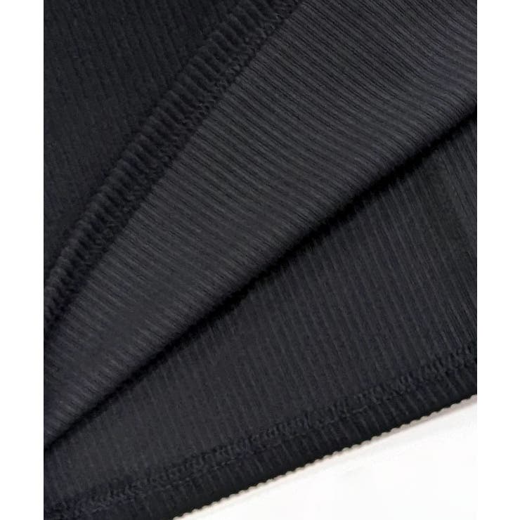 ワンショルリボンミニニットワンピース 配色リボン リブニット | Riff | 詳細画像27