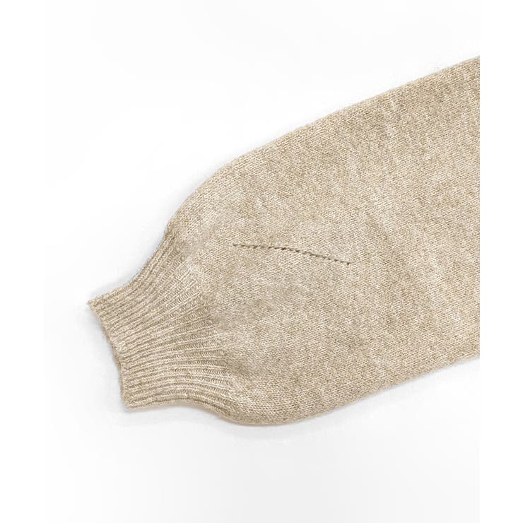 ポロ襟風ニットプルオーバー セーター オーバーサイズ | Riff | 詳細画像40 