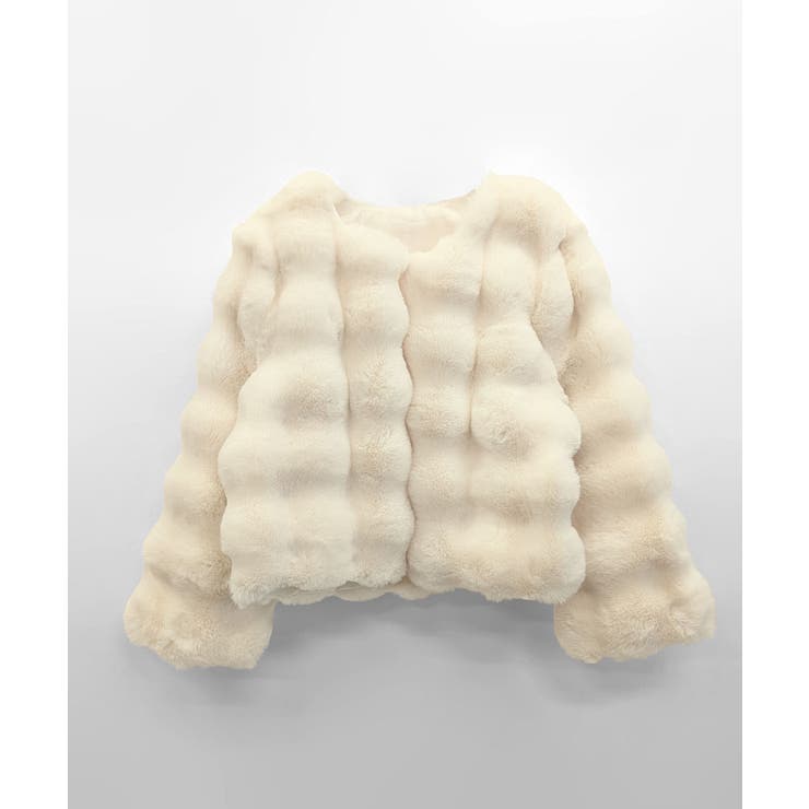 ファージャケット ショートコート ブルゾン | Riff | 詳細画像17 