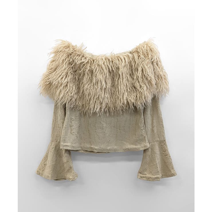 オフショルファートップス オフショルダー Tシャツ | Riff | 詳細画像23 