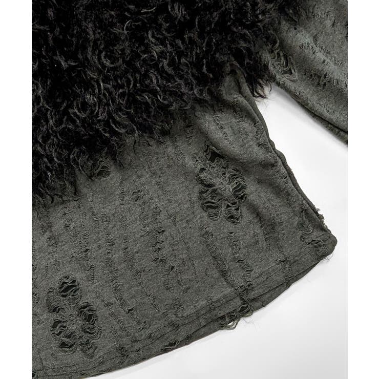 オフショルファートップス オフショルダー Tシャツ | Riff | 詳細画像29 