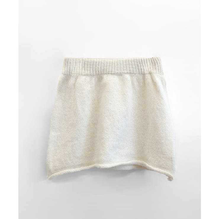 ダブルジップニット&ミニニットスカート セットアップ カーディガン | Riff | 詳細画像24 