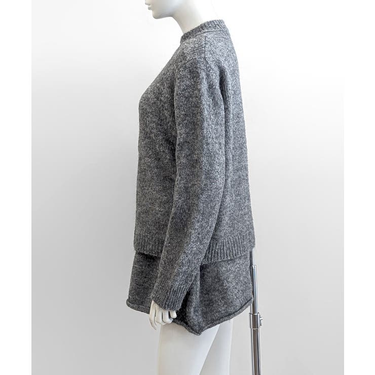 ダブルジップニット&ミニニットスカート セットアップ カーディガン | Riff | 詳細画像28 