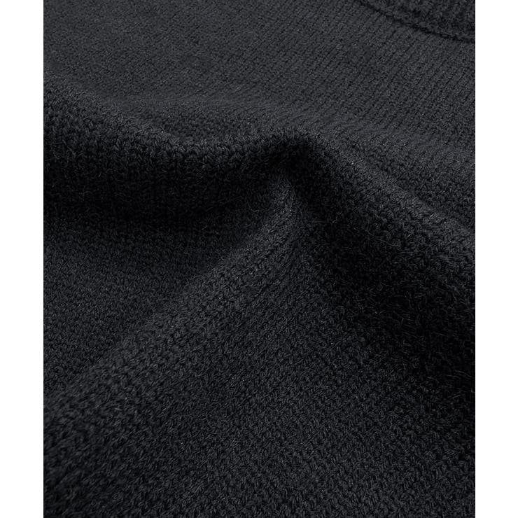 配色クルーネックニット ショート丈 バルーン袖 | Riff | 詳細画像23 