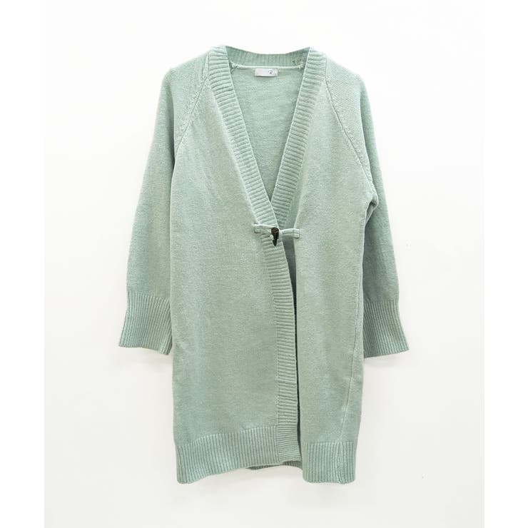 ロングニットカーディガン トグルボタン ガウン | Riff | 詳細画像45 