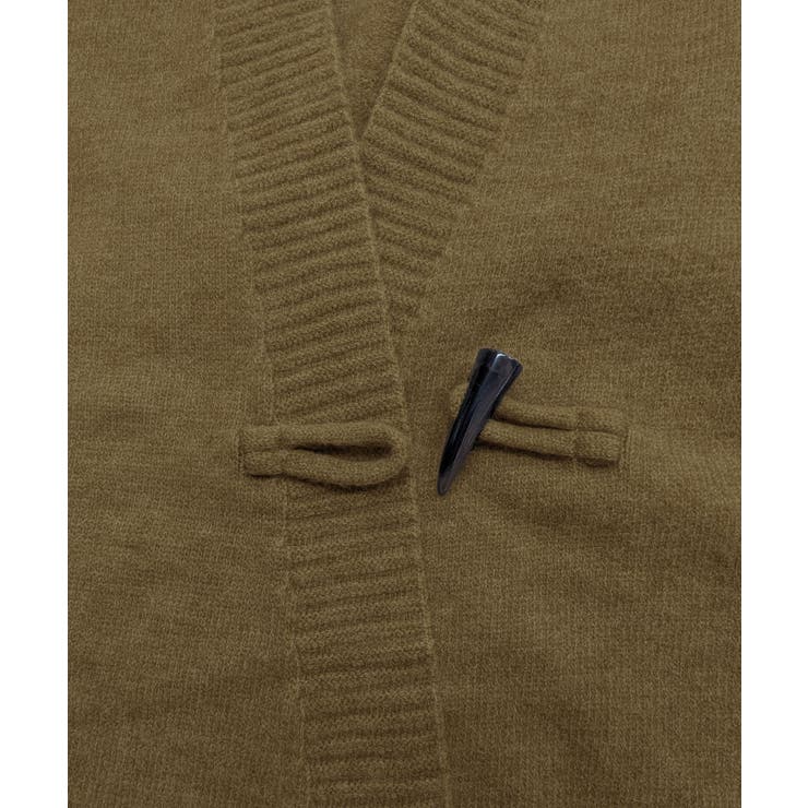 ロングニットカーディガン トグルボタン ガウン | Riff | 詳細画像56 