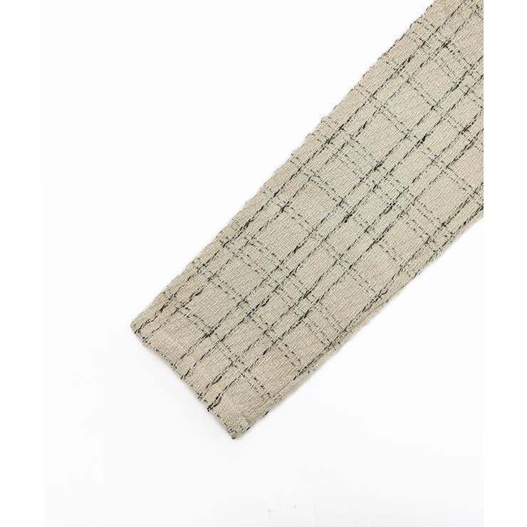 ツイードショートジャケット ツイードジャケット テーラードジャケット | Riff | 詳細画像18 