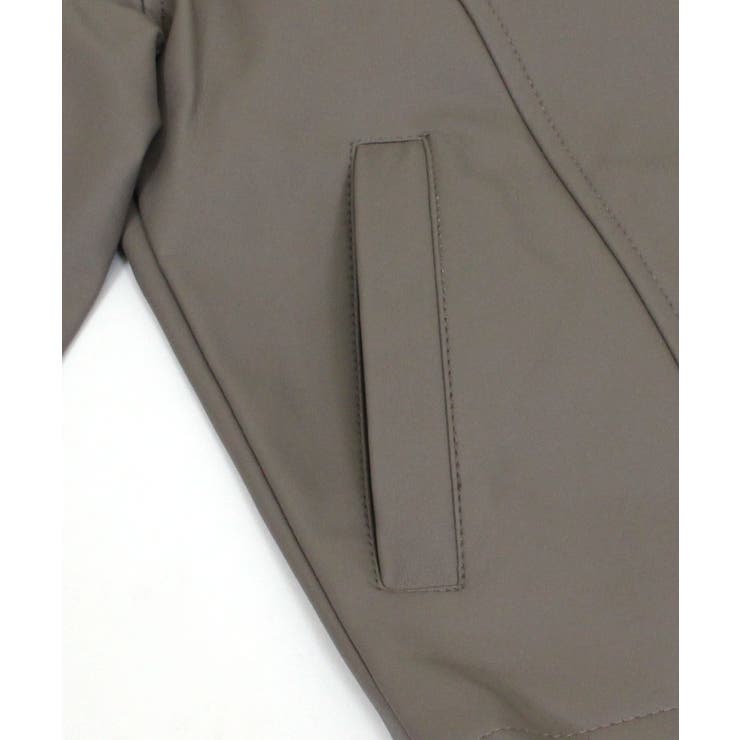 ベーシックライダースジャケット ダブルライダース フェイクレザー | Riff | 詳細画像17 