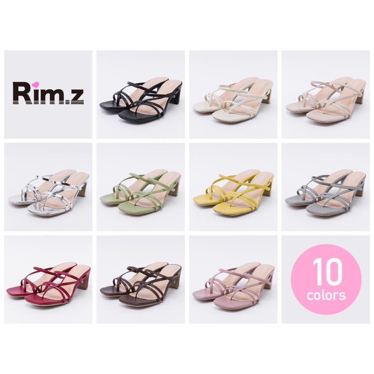 ナローストラップサンダル | Rim.z | 詳細画像1 