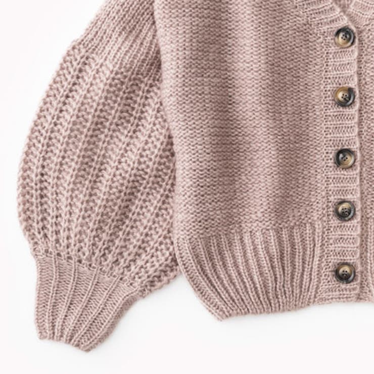 ボリュームスリープニットカーディガン | Rim.z | 詳細画像7 