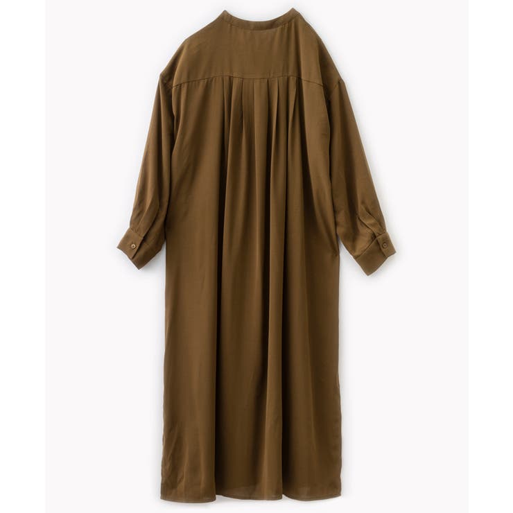 トロピカルロングスリット長袖ワンピース | Rim.z | 詳細画像4 