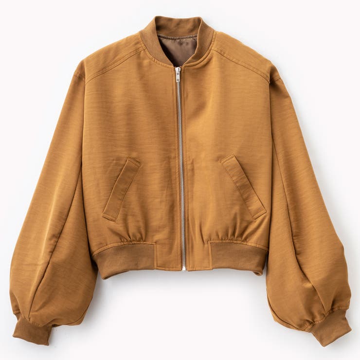 Eツイルボリュームスリープショートブルゾン | Rim.z | 詳細画像7 