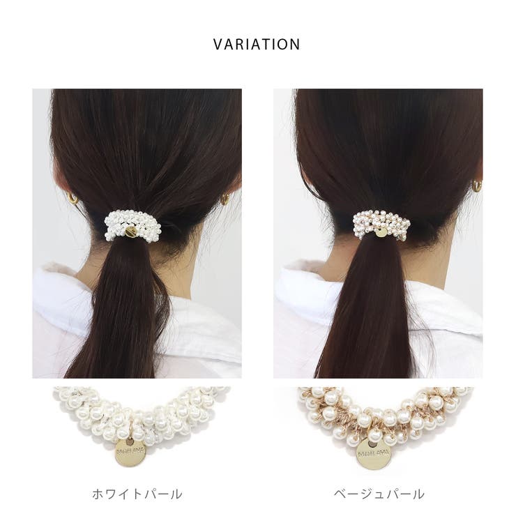 バカラ クリスタル ビジュー ヘアゴム フリンジ - メルカリ