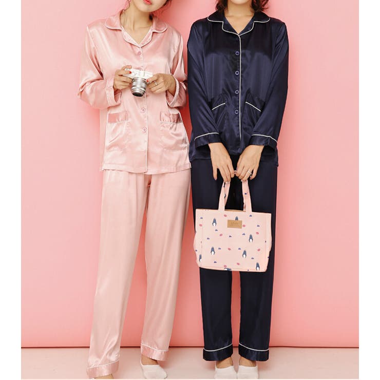 シルクパジャマ シルクのような手触り シルクタッチ 品番 Rrct Riricollection リリコレクション のレディース ファッション通販 Shoplist ショップリスト