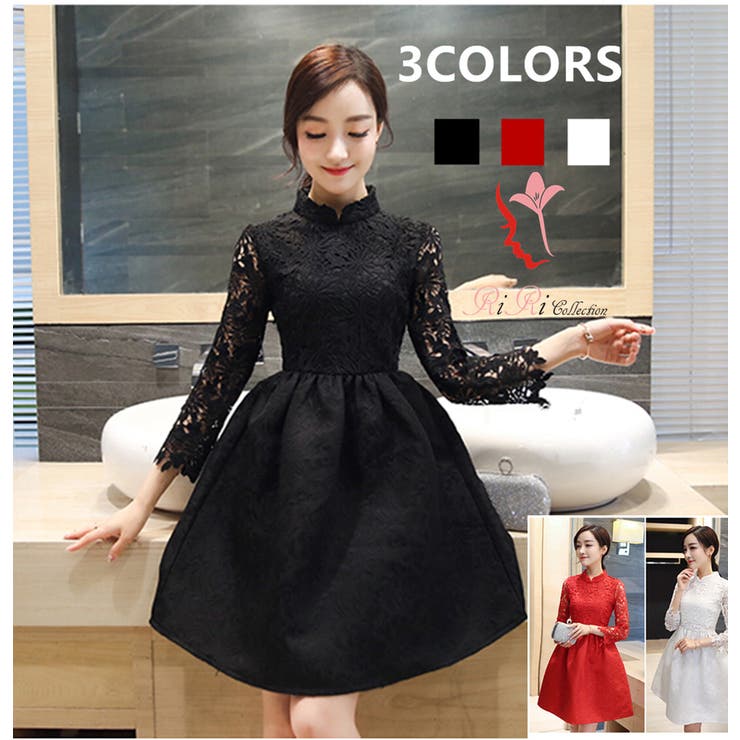 ワンピース パーティードレス 3色 | RiRicollection  | 詳細画像1 