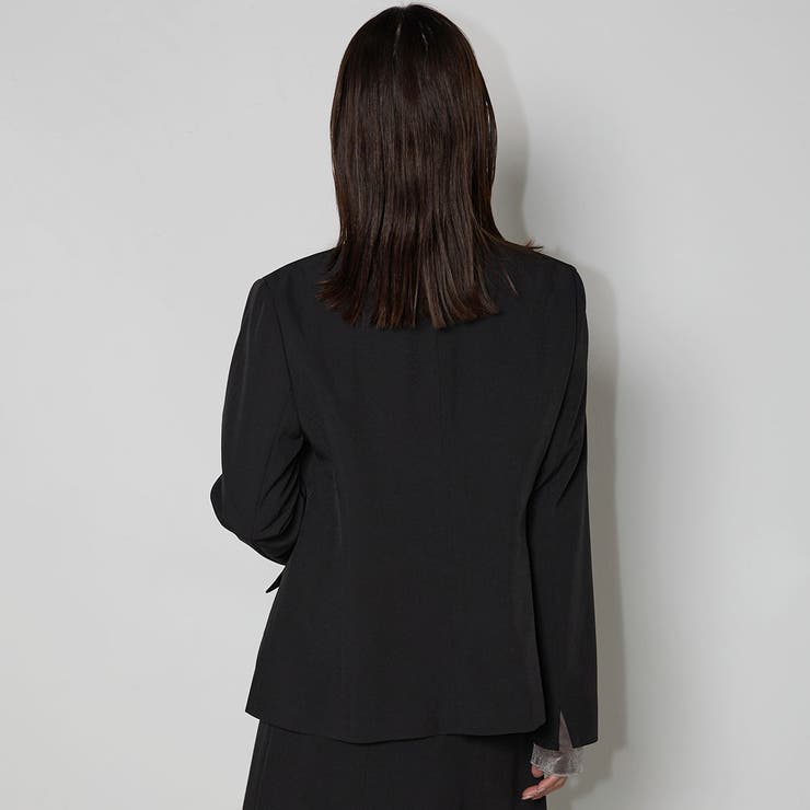 【洗える】機能性ノーカラージャケット | RIRIYANO | 詳細画像7 