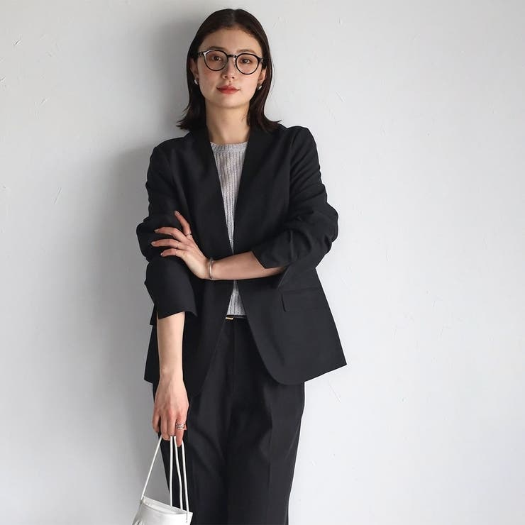 【洗える】機能性ノーカラージャケット | RIRIYANO | 詳細画像9 