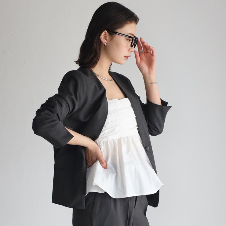 洗える〉機能性パンツスーツセット[品番：MANW0000089]｜RIRIYANO