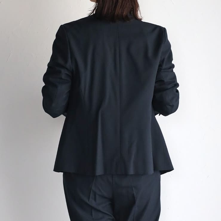 新品未使用✨ リリヤーノ パンツ スーツ セットアップ 洗える ブラック 洗える〉機能性パンツスーツセット[品番：MANW0000089