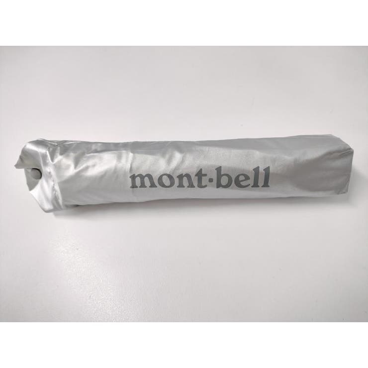 mont-bell 折りたたみ日傘 シルバー/ホワイト サンブロックアンブレラ 55｜モンベル