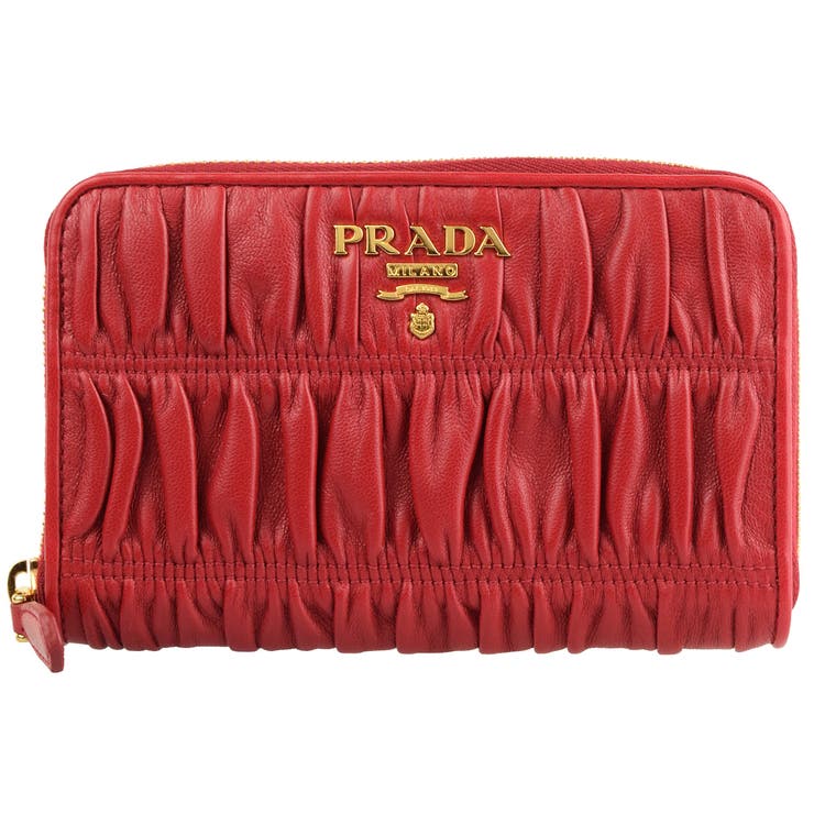 PRADA プラダ ラウンドファスナー 中長財布[品番：SESB0001229 