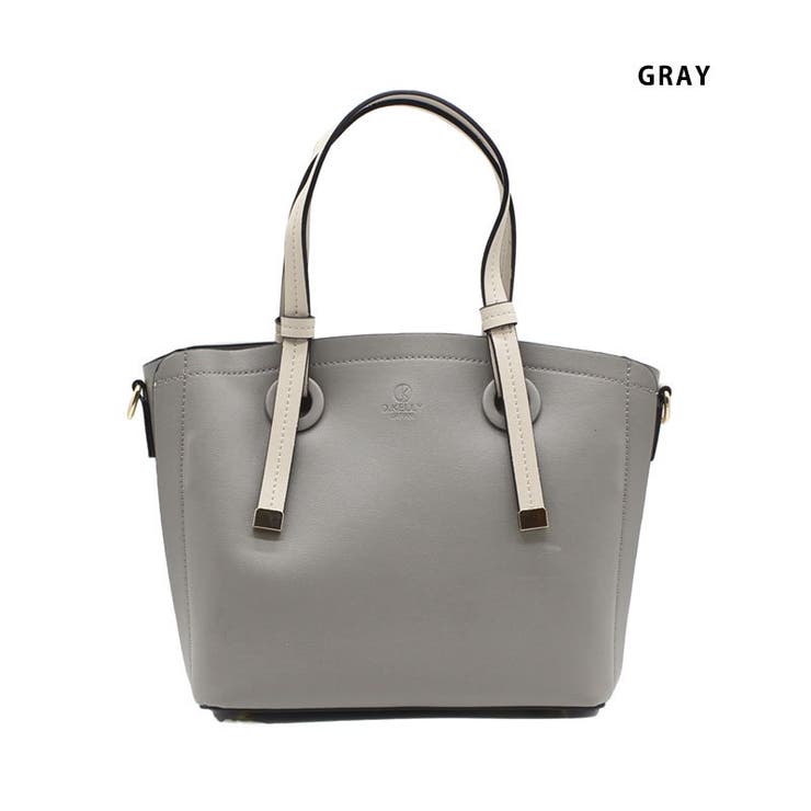 【リンネル 掲載品 有村架純さん着用アイテム】バイカラーミディトート | Riverall | 詳細画像1 