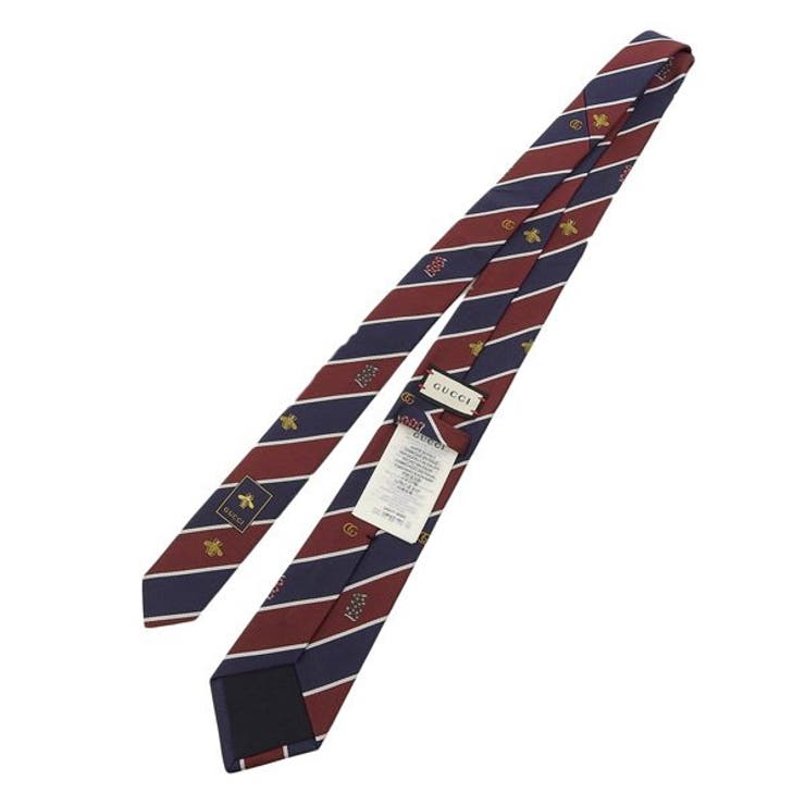 GUCCI グッチ SNAKE BEE SILK TIE ネクタイ[品番：SESB0015112